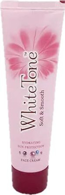 White Tone Soft and Smooth Face Cream 25gm With Charcoal Peel Off Mask 100gm(125 g)