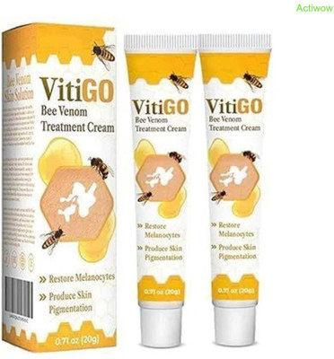 ACTIWOW Vitigo Bee Venom Cream For Smooth Texture(100 ml)
