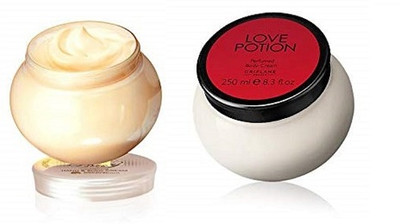 Oriflame Sweden Oriflame Milk & Honey Gold Set Hand Body Cream & Love Potion Perfumed Body Cream(500 g)