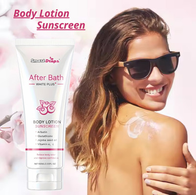 smartdrops Sunscreen SPF 50 PA+ Matte Look Depigmentation Suncreen Lotion(60 ml)
