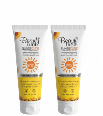 DOOMSDAY Beauty touch sunsecure sunscreen lotion pack of 2(100 g)