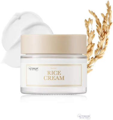 ACTIWOW Korean Rice Cream Even Tone Hydration(50 g)