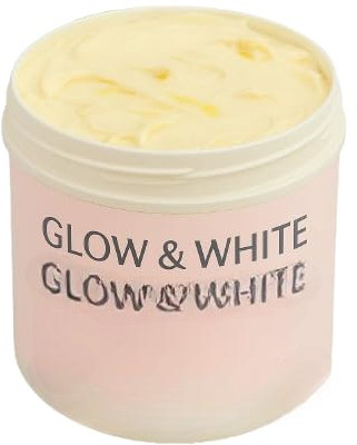 HELIXPRISM Glow & White Ultra Rich Whipped Body Cream | Deep Nourishment & Even Skin Tone(100 g)