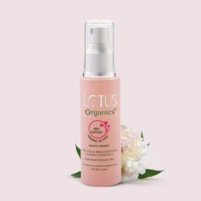 Lotus Organics+ Precious Brightening Toning Essence | Brightens & Hydrates | All Skin Types(50 ml)