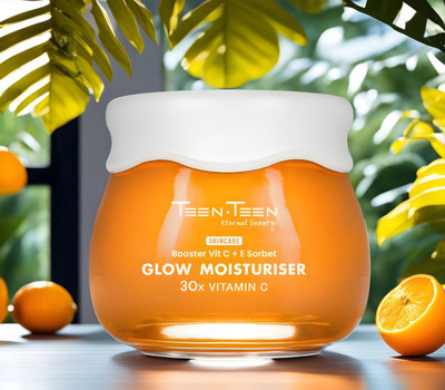 Teen.Teen Vitamin C+E Super Bright 30x Moisturizer | Fades Pigmentation Reduces Dark Spots(55 g)