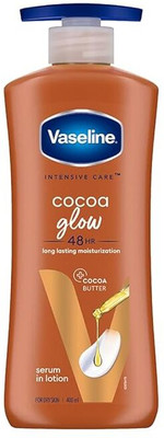 Vaseline SHEA COCOA GLOW BODY LOTION 400 ML X 1 PC(397 ml)