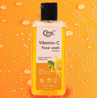 QUAT Glow Purify – Premium Vitamin C Face Wash for Bright & Clear Skin(100 ml)