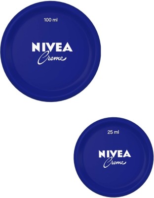 NIVEA Cream - 100ml & 25ml (Pack of 2)(125 ml)