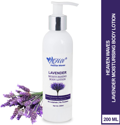heaven waves Lavender Deep Moisturizing Body Lotion with Shea Butter(200 ml)