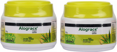 MANKIND Alo-Grace Cream with Aloe Vera Honey Cream pack of 2(100 g)