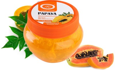 FASHION COLOUR Papaya Gel For Skin Brightening and Tan Removal(100 g)