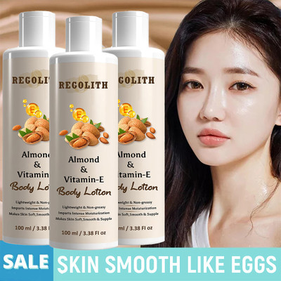 Regolith Almond Lotion Help to Soften And Smooth Rough Patches of Skin(100 ml)