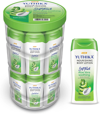 Yuthika Nourishing Soft Touch Body Lotion For Women Aloevera Intensive (20ml x 24)(480 ml)