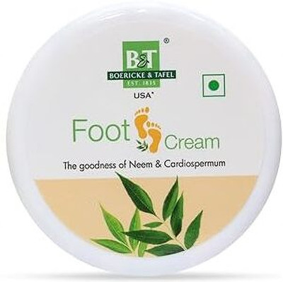 BT BOERICKE & TAFEL Foot Cream with Goodness of Neem for Dry and Cracked Heels(100 g)