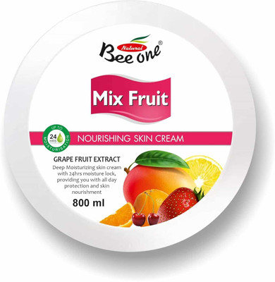 BEE ONE MIX FRUIT MASSAGE CREAM For Skin Brightening and Fairness(800 ml)