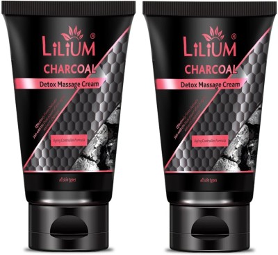 LILIUM Charcoal Face Massage Cream(100 ml)