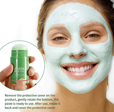 ADJD Green Tea Mask Deep Cleaning Oil Control Moisturizing Hydrating Cream(40 g)