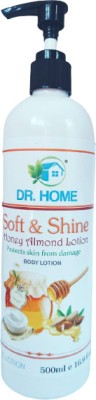 Dr. Home Honey Almond Body Lotion I Deep Nourishment, Glowing Skin I for Women & Men(500 ml)