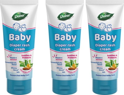 Dabur Baby Diaper Rash Cream|With goodness of natural actives-Aloe vera & Almond Oil(150 g)