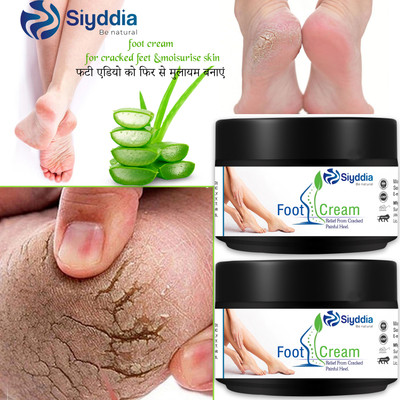 SIYDDIA Foot Repair Cream For Cracked Heels, Dry Feet, Enriched With Shea & Cocoa Butter(50 ml)