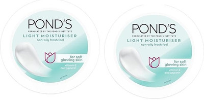 POND's Light Moisturising Cream non oily fresh feel cream(Po2)100ml(200 ml)