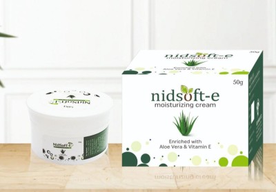 NIDUS Moisturizer Cream,With Aloe Vera & Vitamin - E (50GM)(100 g)