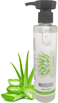 Blush Bunny Organics Pure Aloevera Gel for all types of hairs & skins No Toxic Chemicals