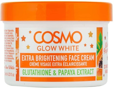 COSMO Glow White Bright Face Cream | Papaya Extract(125 ml)