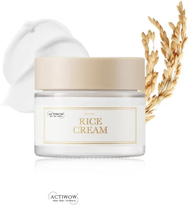ACTIWOW Korean Rice Cream Hydrating Tone Glow Boost(50 g)