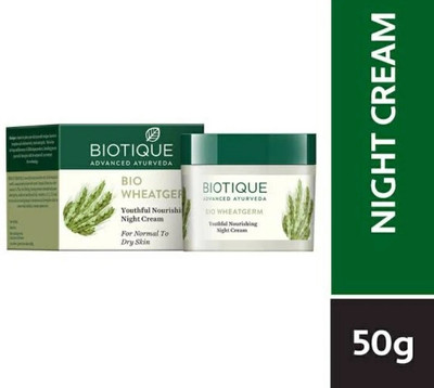 BIOTIQUE BIO WHEATGERM YOUTHFUL NOURISHING NIGHT CREAM(50 g)