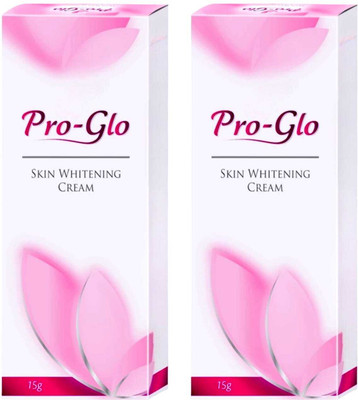 lamiglow PROGLO CREAM FOR LIGHTENING & WHITENING SKIN PACKO OF 15g x 2(30 g)