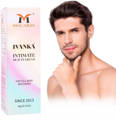 MACARIA Ivanka Intimate Beauty full body glutathione whitening cream for men(20 g)