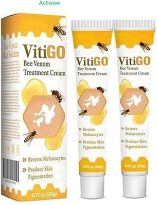 ACTIWOW Vitigo Bee Venom Cream with Reviving Formula(100 ml)