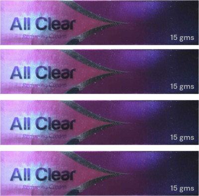 DOOMSDAY ALL+CLEAN SKAR REDUESING CREAM FOR GLOWING CLEAN SKIN PACK OF 15g x 4(60 g)