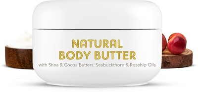 The Moms Co. Natural Body Butter with Cocoa, Shea & Buckthorn Oil for Stretch Mark & Dry Skin(15 g)