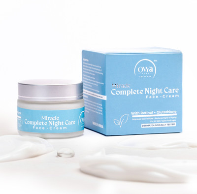 Ovyapure Miracle Complete Night Care Face Cream For Anti Aging with Moisturizer(50 g)