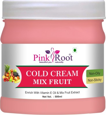 PINKROOT Mix fruit Cold Cream - Fresh Fruits keeps your Skin Healthy(500 ml)