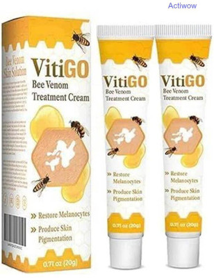 ACTIWOW Vitigo Bee Venom Cream for After Shower Use(100 ml)