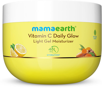 Mamaearth Vitamin C Daily Glow Light Gel Moisturizer with Vit C & Turmeric for Skin(200 g)