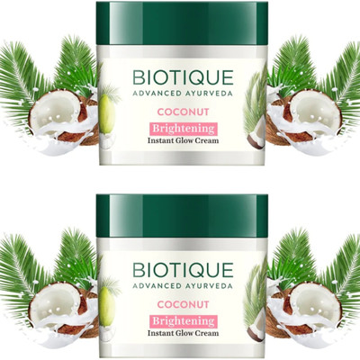 BIOTIQUE CoconutBrightCream 50g each-2(100 g)