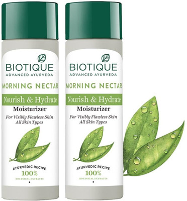 BIOTIQUE Morning Nectar Skin Moisturizer (120 ml) Pack 2(120 ml)