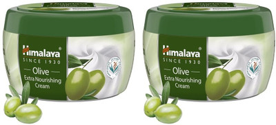 HIMALAYA Olive Extra Nourishing Cream 200ml (Pack of 2) | Deeply Nourishes |(400 ml)