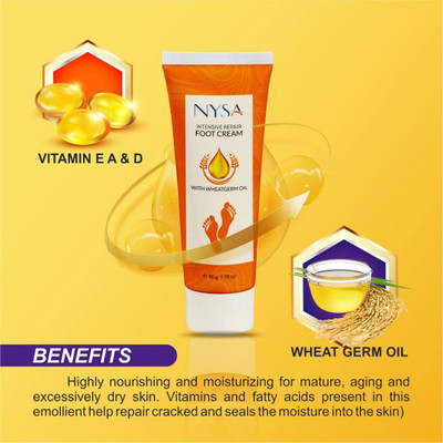 RCM Nysa Foot Cream For Intensive Repair(50 ml)