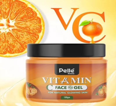 Pelle Beauty PB - Vitamin C Face GEL - For Reduced Wrinkles - (ORG)(100 g)