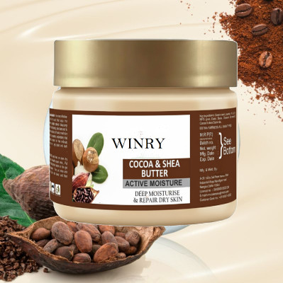 winry Nourishing Cocoa Butter & Shea Butter Cream for Extra Dry Skin(100 g)