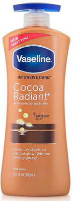 Vaseline Intensive Care Cocoa Radiant Body Lotion 600 ML MADE IN USA(600 ml)