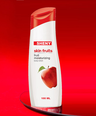 Sheny apple body lotion For All Skin Types Lightweight, Non Sticky & Non Greasy(100 ml)