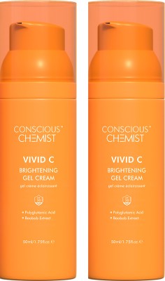 Conscious Chemist Vitamin C Lightweight Gel Cream Super Saver Pack - Set of 2(100 ml)