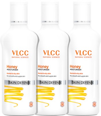 VLCC Honey Moisturiser For Deep Moisturization & Nourishes Skin (Pack of 3)(300 ml)