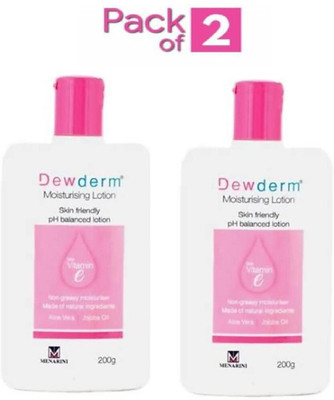 Dewderm MOISTURISING LOTION (PACK OF 2 )(200 g)